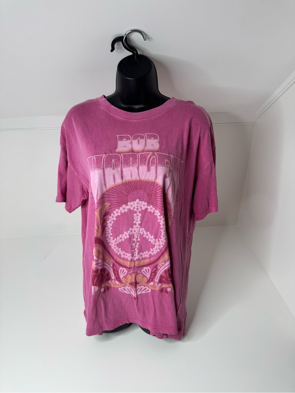 American Eagle Outfitters Pink AE Band Tee - Picture 5 of 8